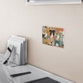 thumbnail image 6 of Haosy Light Switch Cover Plate 3 Gang Electrical Outlet Covers Colorful Cute Dogs Face Decorate Wall Plate 4.56”x4.48”, 6 of 8