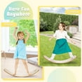 thumbnail image 6 of Costway Wooden Wobble Balance Board Kids Adult 35''  Rocker Board Toy Support 660LBS, 6 of 10