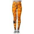 thumbnail image 4 of WILLBEST Pantalones de Yoga de Cintura Alta Para Mujer, Leggings Casuales de Entrenamiento, Ajustados, A La Moda, Estampados, Ropa Deportiva, Cómodos y Elásticos Chica, 4 of 4