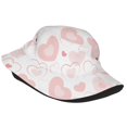thumbnail image 2 of ZICANCN Bucket Hat -A Heart Love Pattern Unisex Print Double-Side-Wear Bucket Hat for Fishing Beach Outdoor, 2 of 5