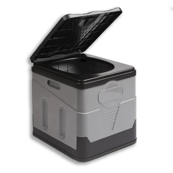 Portable Toilet for Car Camping - 400lbs Capacity Foldable Travel Potty, PP Plastic for Car