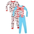 thumbnail image 1 of AME Vêtements de Nuit Garçons Où Est Waldo Pyjama en Coton 4 Pcs (6) Bleu, 1 of 1
