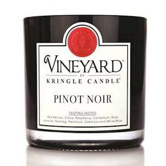 Pinot Noir Vineyard Luxury 4-Wick Scented Jar Candle by Kringle Candles