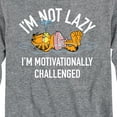 thumbnail image 3 of Garfield - Not Lazy - Toddler And Youth Long Sleeve Graphic T-Shirt, 3 of 5