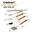 thumbnail image 2 of Juego de herramientas para asar Cuisinart CGS-1100 con espátula, pinzas, tenedor y cepillo, 2 of 9
