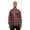 Red/ Black, variant on Burnside Men's Long-Sleeve Western Plaid Shirt - RED/ BLACK - XL