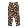 thumbnail image 4 of Sigee Heart Print Women's Soft Pajama Pants - Breathable and Comfortable Lounge Sleep Bottoms with Elastic Waistband and Pockets-XX-Large, 4 of 9