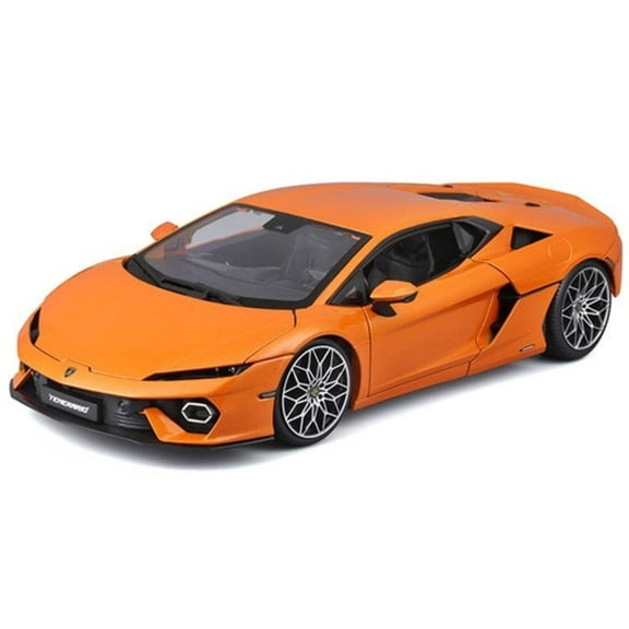 Bburago 2025 Lamborghini Temerario Orange w/ Gold Wheels 1:18