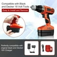 thumbnail image 5 of Ohyes Bat 18V 3.6Ah Power Tool Battery for Black and Decker HPB18, 2 Pack, 5 of 5