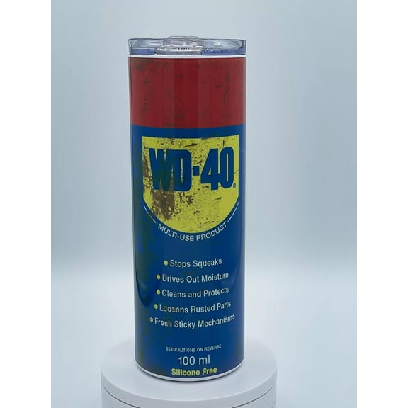 Stainless steel tumbler, mechanic inspired (20 oz)