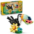 thumbnail image 1 of LEGO Creator 3 in 1 Wild Animals: Tropical Toucan Building Toy for Kids- Jungle Building Blocks & Learning Toy for Girls & Boys, Ages 7+ - Build 3 Animal Toys in 1 Set - Gift for Birthdays - 31173, 1 of 7