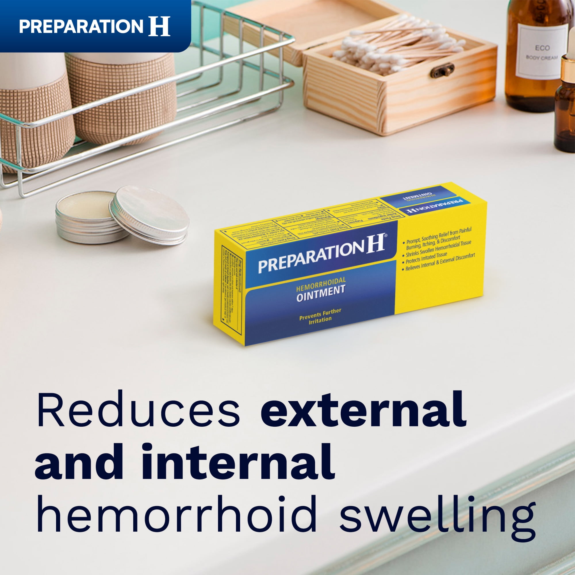 Preparation H Ointment for Hemorrhoid Relief, Burning and Itching, 1 Oz.