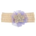 thumbnail image 1 of Lindo encaje flor bebé niña niño diadema banda para el cabello sombreros amarillo Sunnimix Muchachas Hairband, 1 of 8