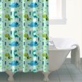 thumbnail image 4 of LightGreen Dinosaurs Clouds Trees Pattern Shower Curtain 72"x84" ,Bathroom Decorative Shower Curtains Set with 12 Hooks,Modern Waterproof Washable Shower Curtain, 4 of 6
