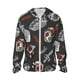 thumbnail image 1 of Fotbe Japanese Sushi Hashi Chaqueta con Protección Solar UPF 50+ para Hombre y Mujer, Camisa con Capucha y Bolsillos-X-Large, 1 of 7