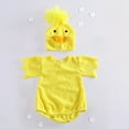 thumbnail image 6 of Christmas Boys Outfits Set Toddler Baby Boys Girls 3D Chicken Unisex Sleeveless Bodysuit Dress Up Romper With Hat Clothes 2 Years-3 Years, 6 of 9