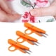 thumbnail image 4 of Tijeras Pequeñas De Ganchillo, Hoja Incisiva, Ligeras, Portátiles, Color Naranja, Acero Inoxidable, Mini Tijeras Para Bordar, 3 Uds., 4 of 7