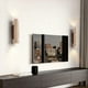 thumbnail image 3 of Aplique de Pared LED Moderno y de Travertino Amarillo Natural con Luz Hacia Arriba y Hacia Abajo para Dormitorio, Sala de Estar y Pasillo, 3 of 5