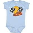 thumbnail image 3 of Inktastic Number Two Race Car Boys or Girls Baby Bodysuit, 3 of 5