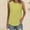 Green, variant on Sakmal Tank Tops for Women Plus Size Crew Neck White Tunic Solid Lightweight Tank Tops Casual