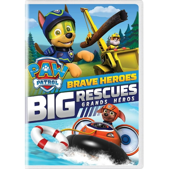 PAW Patrol: Brave Heroes Big Rescues - DVD