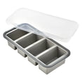 thumbnail image 2 of Silicone Soup Freezer Molds for Food, 1/2 Cup Silicone Freezer Trays with Lid for Meal Prep、Frozen Soup、Sauce and Broth, Large Ice Cube Tray(C), 2 of 9