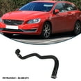 thumbnail image 3 of Manguera de radiador Unique Bargains para Volvo V60 2013-2018 No.31338175 Tubería de refrigerante de goma negra 1 Pc, 3 of 6