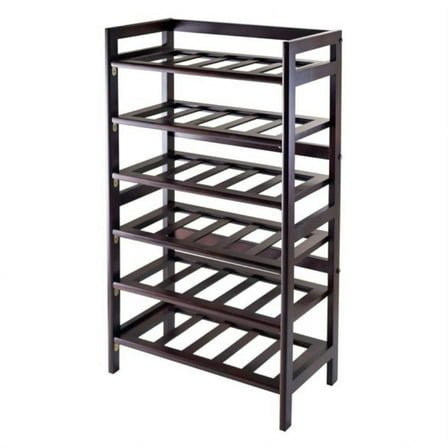 Ergode Silvi Wine Rack, 30-Bottle, - 6-Tier