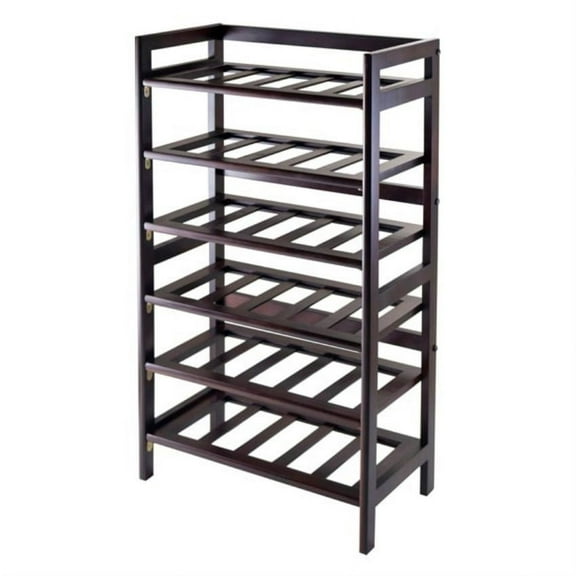 Ergode Silvi Wine Rack, 30-Bottle, - 6-Tier