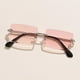 thumbnail image 3 of Gafas de sol Zulema Sin montura Cuadradas Lente rosa, 3 of 7