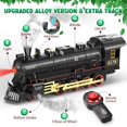 thumbnail image 2 of Mando a distancia Train Set Hot Bee Alloy con locomotora de vapor, 2 of 8