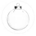 thumbnail image 3 of bolas de plástico transparente para Navidad, adornos rellenables para árbol de Navidad, adornos colgantes para decoración del hogar, regalo de Navidad 2023, 3 of 5