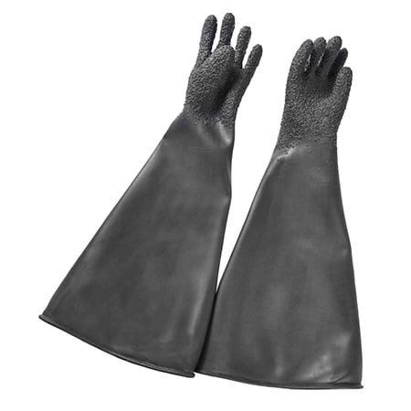 65cm Gloves Thicken Heavy Duty Work Gloves for Cabinet Gardening Agricultural Construction Machine Repair , 1 pair