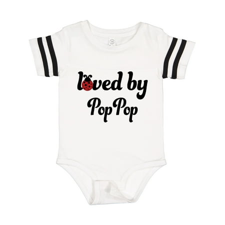 

Inktastic Loved by Pop Pop Gift Baby Boy or Baby Girl Bodysuit