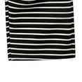 thumbnail image 3 of Womens Striped Wide Leg Pants High Waist Drawstring Casual Vacation Lounge Trousers Black Free Size, 3 of 4