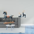 thumbnail image 2 of Figura de caballo,Figura de caballo Escultura animal coleccionable,Estatua de alce y ciervo,Figuras de alce y ciervo,decoración del hogar,estatuas de resina,Estatua de escultura decorativa de, 2 of 8