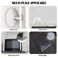 thumbnail image 6 of 4Pcs Door Stoppers Wall Protector, White Silicone Door Bumpers with Strong Thickened Adhesive, Shock Absorbent Door Knobs Wall Protectors to Cover up Damage and Protect Wall Surfaces(White,3x3"), 6 of 9