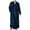 A-Navy13, variant on XIAONU Men's Full-Zip Robe Quilted Long-Sleeve Soft Cozy Full-Length Lounge Bathrobe Outfit