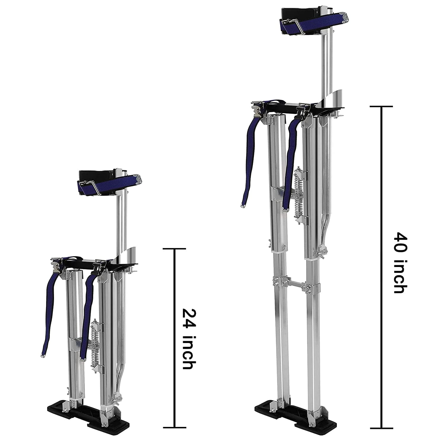 Buy Drywall Stilts 24 40 Height Adjustable Lifts Aluminum Tool for