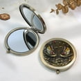 thumbnail image 3 of 20X Magnifying Mirror, 3.5 Inch Magnifying Makeup Mirror with Suction Cup and Tweezers Portable Travel Makeup Mirror for Makeup Eye Makeup Eyelashes, 3 of 5