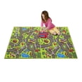 thumbnail image 6 of Large 60" x 32" Kids Carpet Playmat Rug- Great For Playing With Cars - Play, Learn And Have Fun Safely, 6 of 9