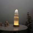 thumbnail image 2 of Pure Selenite USB Crystal Rock Dimmable Lamp With 7 Changeable Colours Mountain Tower Lamp, 2 of 5