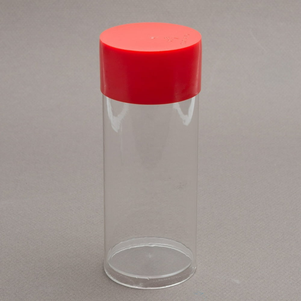 Airtite Red Lid Coin Holder Storage Tube Holds all AirTite "A" Coin