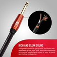 thumbnail image 2 of Cable para instrumento Monster Cable ACST2-12, 3,6 m, plug recto, 2 of 8