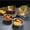 A, variant on Lwlmwt Korean-Style Double-Handled Bowl Stainless Steel Instant Noodle Bowl Salad Bowl Ideal for Family Gatherings, Banquet Cooking, Food Serving, and Storage Preparation