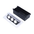 thumbnail image 1 of Accesorios de fuente de alimentación, tomacorriente de piso, enchufe emergente de escritorio integrado, Kit de caja de cubierta de toma de corriente de piso, innovación moderna, 1 of 12