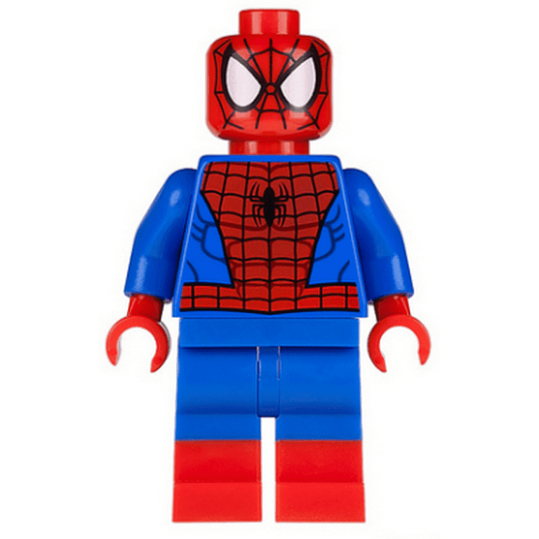 LEGO Marvel Super Spider-man, Black Web Pattern, Red Boots Minifigure - Walmart.com