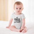 thumbnail image 2 of My Uncle Is Cooler Than Yours – Funny Baby Bodysuit Gift for Nephew Or Niece, Cute Infant One-Piece Romper White-style 24months, 2 of 7