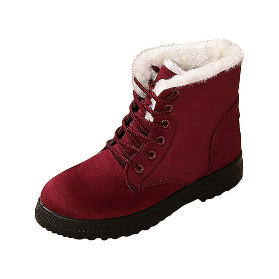 YLYL Women Winter Boots Lightweight and Durable Comfortable Waterproof Slip on Lightweight Boots