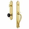 thumbnail image 3 of Grandeur Arcsgrlyo_Esetd_Na Arc Solid Brass Rose Dummy Full Plate 'S' Grip Handleset -, 3 of 5